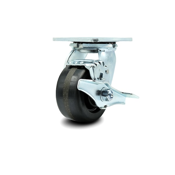 CS4B Greenlee Swivel Caster with Brake - MA6065 GMX Cart Caster Replacement- SCC